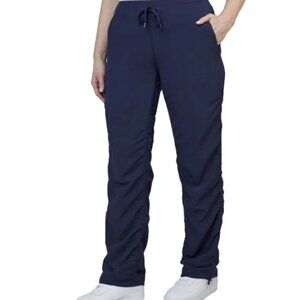 Kirkland Signature Women's Stretch Woven Active Pant (Navy, XX-Large)
